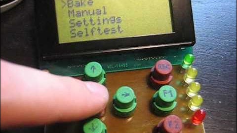 LCDmenu - A AVR library für dotmatrix menus