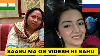 Russian Bahu Or Indian Sasu Ma Ki Jodi