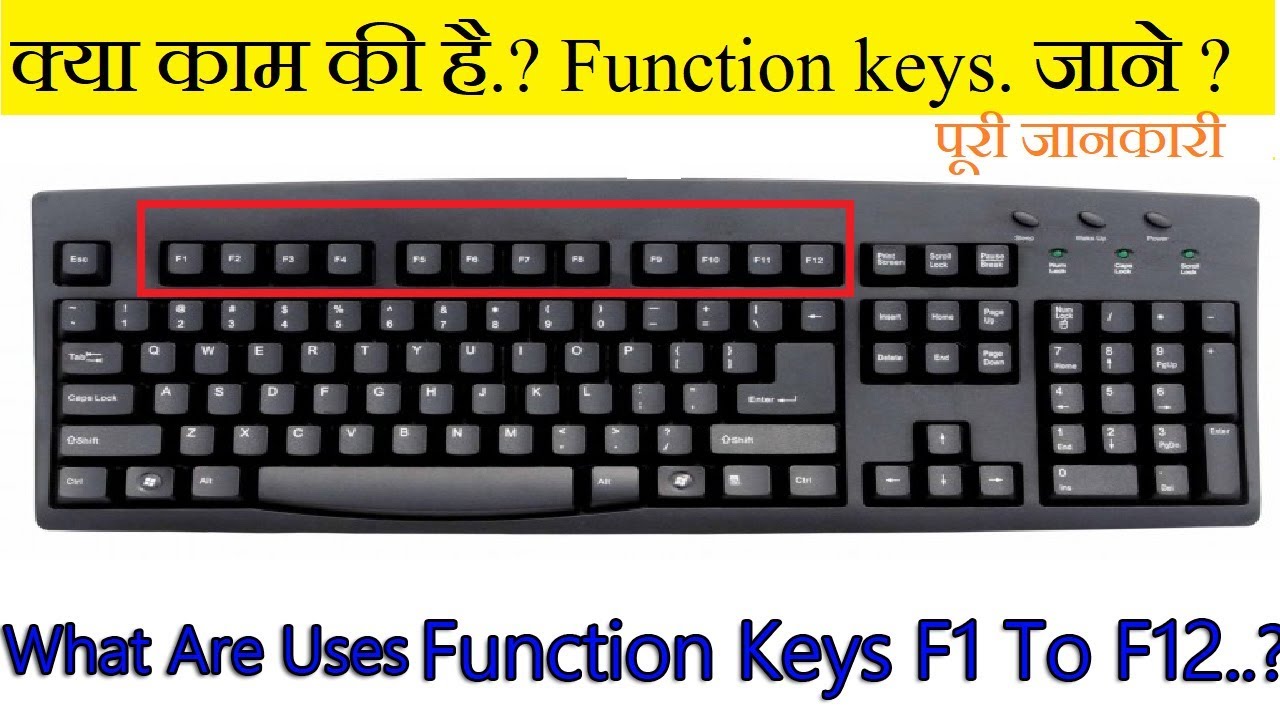 Biztech Tips Keyboard Function Keys F1 F12 What Are They And How Images