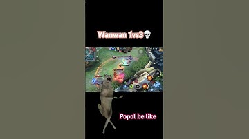 Bro think that wanwan easy to kill🙏🏻 #mobilelegends #mlbb #shorts