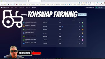TON Crystal Yield Farming on TonSwap.IO