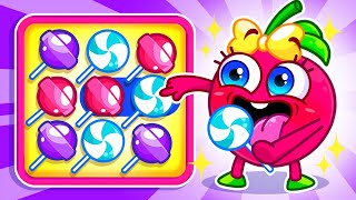 Lollipop Song 🍭🤩 Learn Colors with Candies 🍬 +More Kids Songs & Nursery Rhymes by VocaVoca🥑