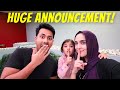 Finally sharing our secret huge announcement  immy and tani