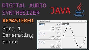 Java - Creating an Audio Synthesizer - Part 1