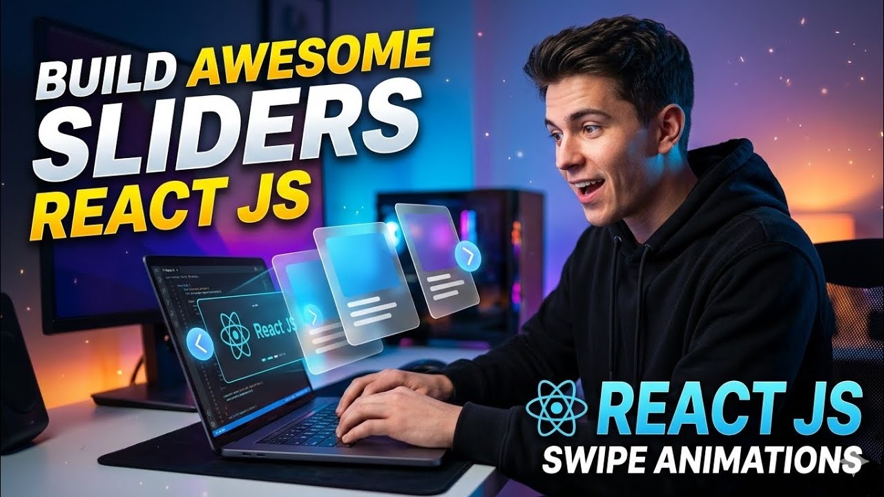 Create Slider-App Using React Js - YouTube
