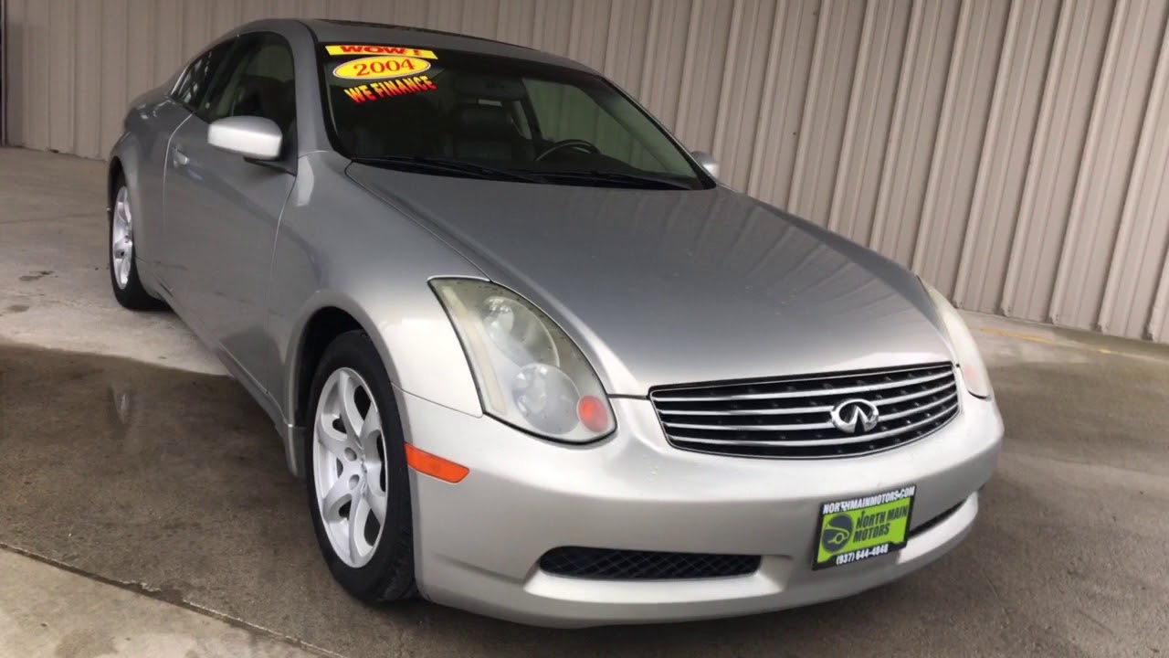 2004 Infiniti G35 Used Car Marysville, OH North Main Motors YouTube