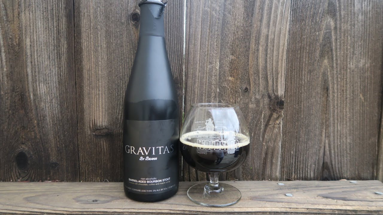 Bravus Brewing Company - Gravitas (Bourbon Barrel Aged Non-Alcoholic Pastry Stout)