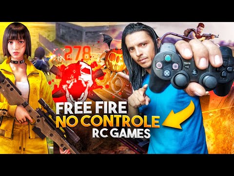 jogando free fire com controlde de ps3#game #jogo #freefire