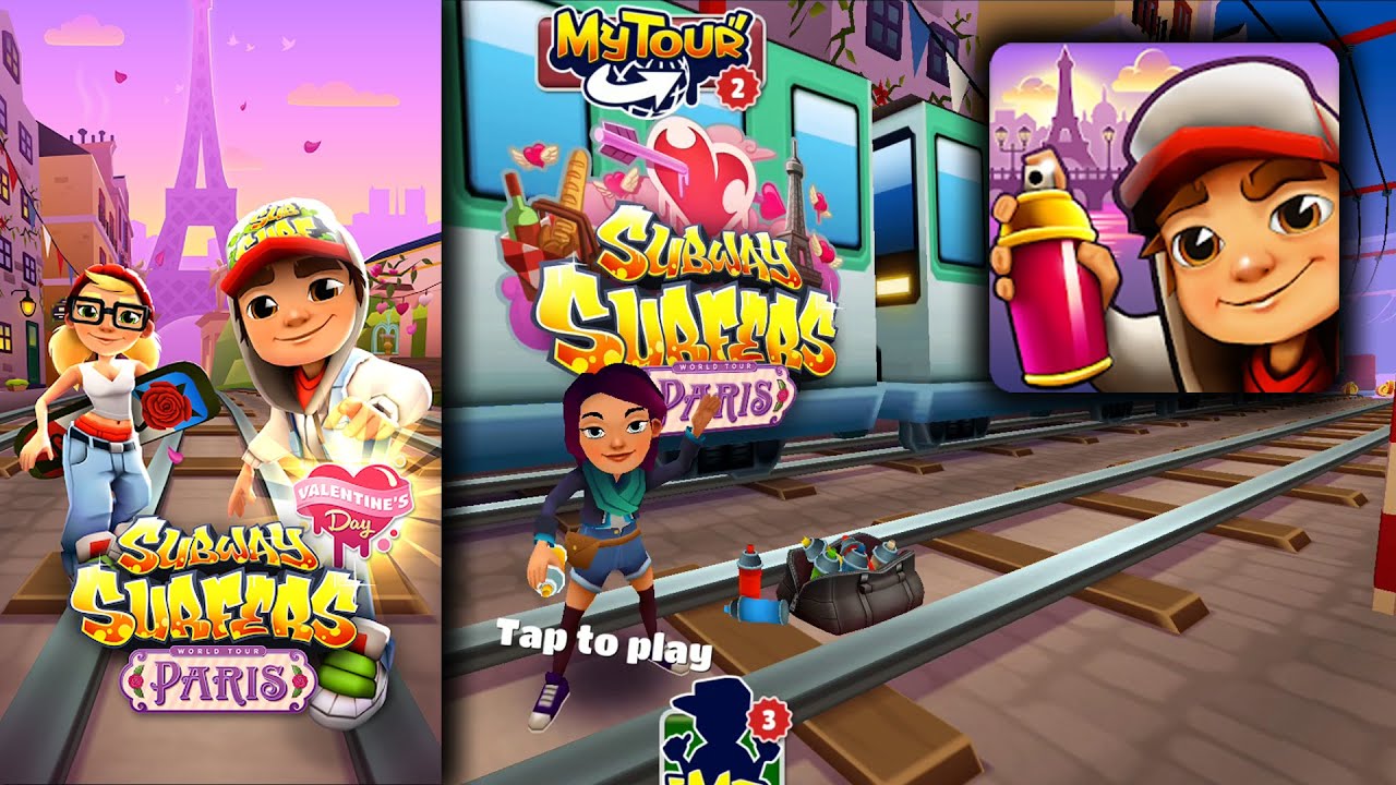 Subway Surfers on X: Bonjour! 👋 We are taking off in Paris, the city of  love with Alexandre and Rin. Our new Daily Challenge feature is now live  and ready for you