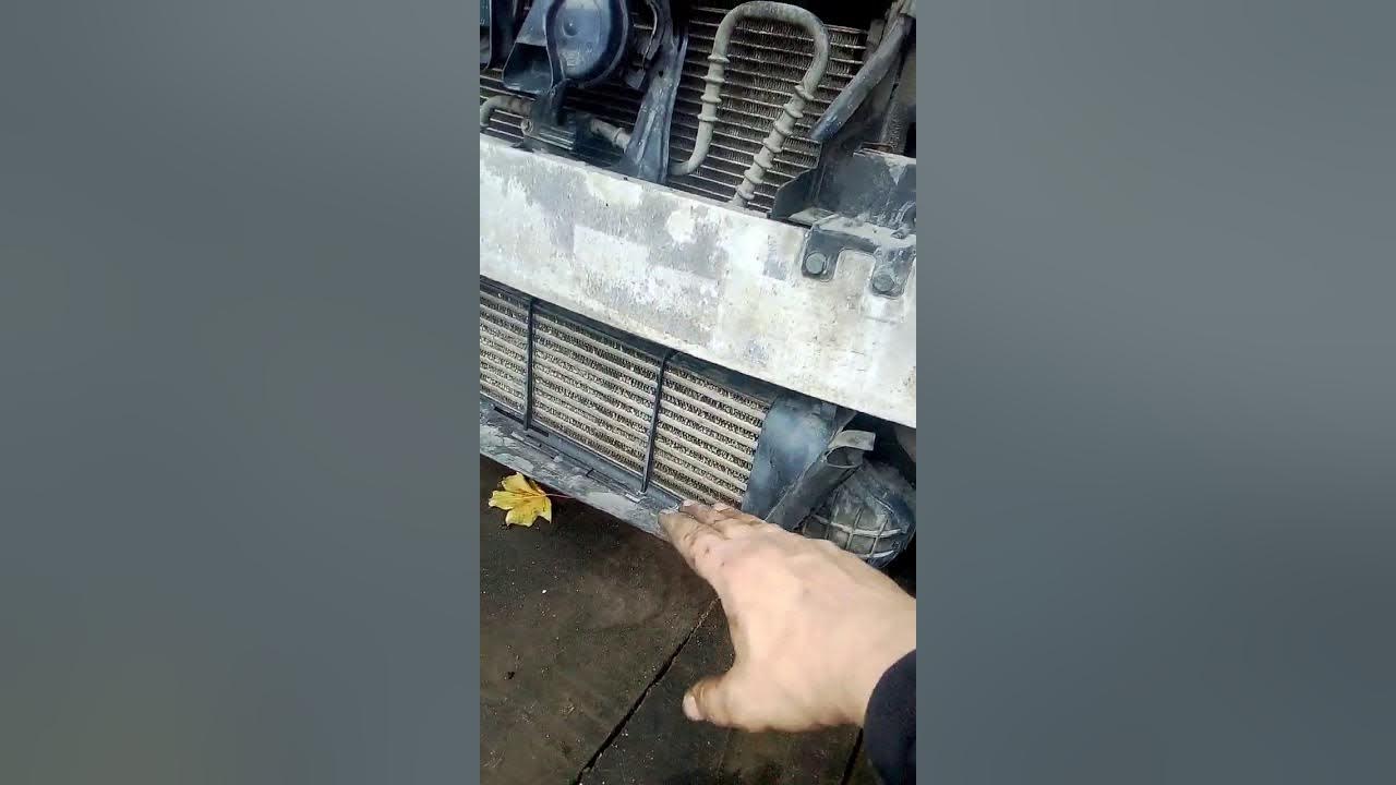 W203 как снять радиатор