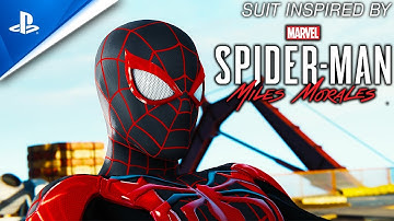 Improved Spider-Man Miles Morales Original Prototype Suit - Spider-Man PC MODS