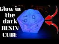 GLOW IN THE DARK DICE USING PINK, PURPLE &amp; WHITE EPOXY RESIN | A PLACE FOR SECRETS