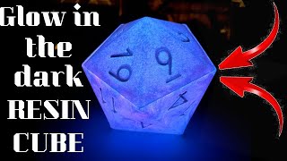 GLOW IN THE DARK DICE USING PINK, PURPLE &amp; WHITE EPOXY RESIN | A PLACE FOR SECRETS