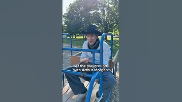 Arthur Morgan at The Playground: #funny #skit #maddoxyz #rdr2 #reddeadredemption2 #arthurmorgan