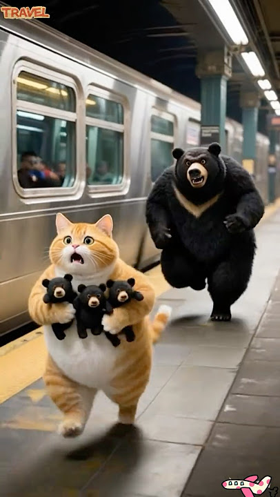 Today I became a dad! #stevenorangecat #cat #funny #catsofyoutube #blackpink  Bear