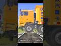 Spintires: MudRunner Truck vs Huge Speed Bump #shorts #truck #offroad #mudrunner #gaming #simulator