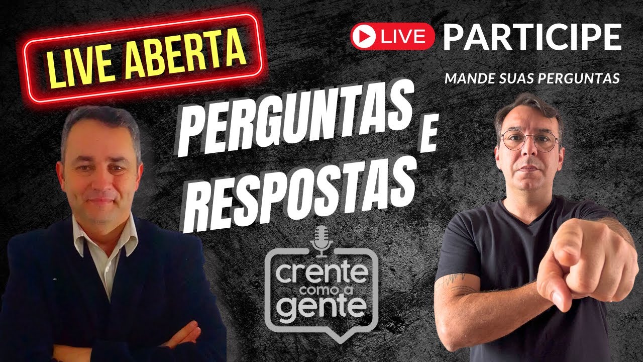 AO VIVO: PERGUNTAS E RESPOSTAS - YouTube
