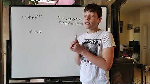 Any square matrix can be represented uniquely as a sum of a symetric and an anti symetric matrix.