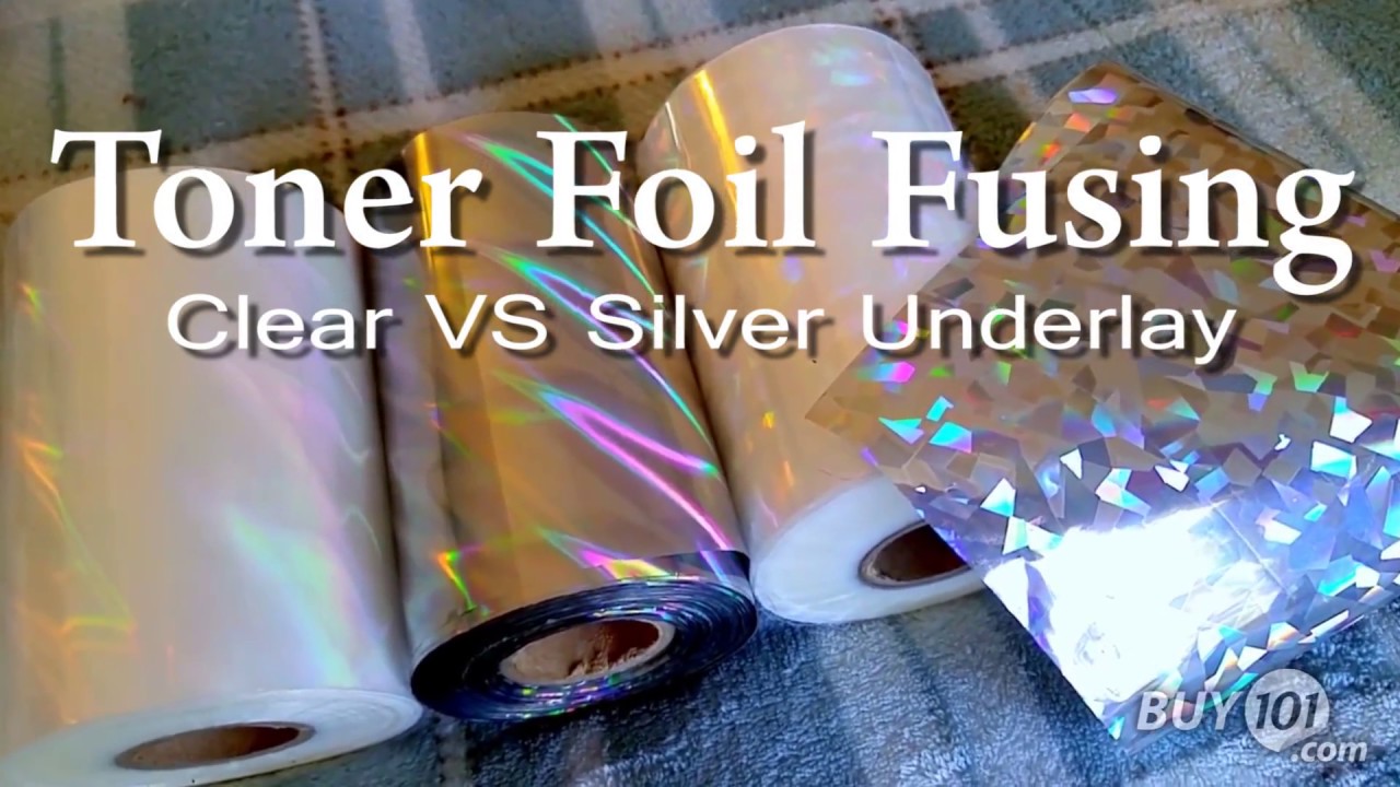 Introduction to Toner Foiling  Reactive Metallic & Holographic