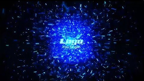 Particles Explosion Logo Reveal After Effects Templates