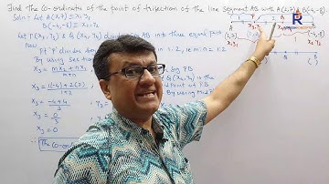 Co-Ordinate Geometry ( Co ordinates of points of Trisection )