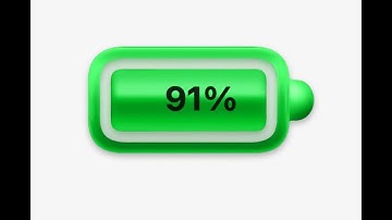 How to show BATTERY PERCENTAGE in MacOS Big Sur