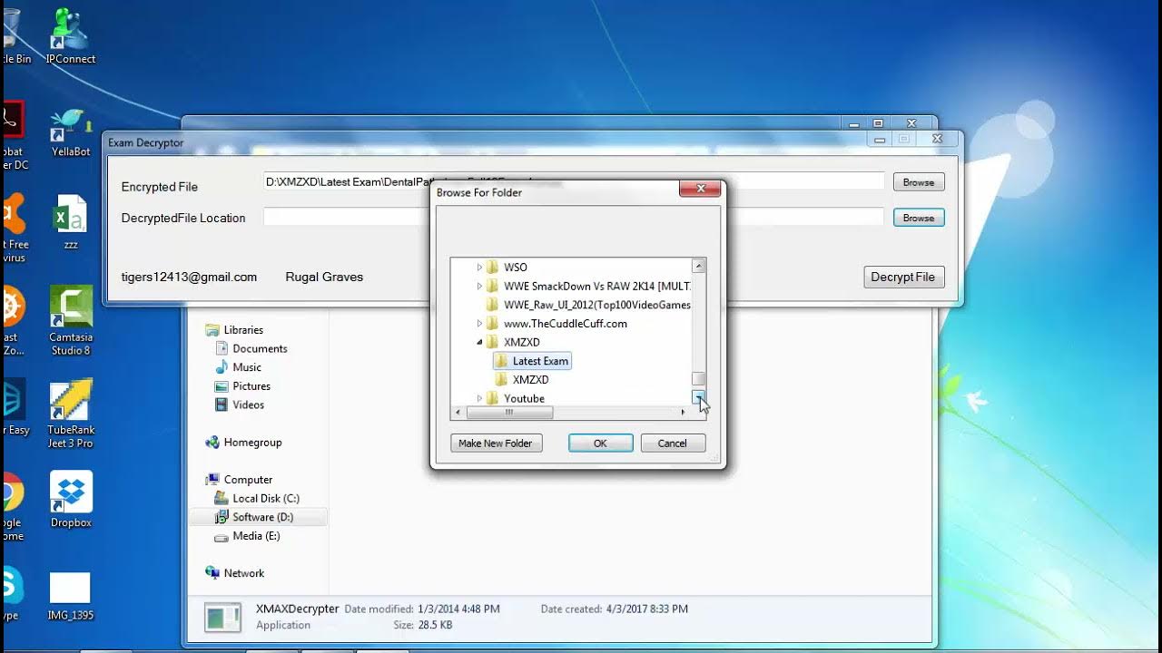 Examsoft Examplify files decryption with latest decrypter - YouTube