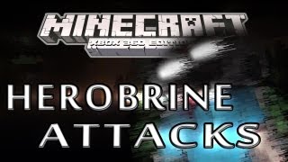 Minecraft Xbox 360: HEROBRINE ATTACKS map w/Download