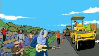 Story WA Animasi || Animasi Main Gitar (Sirna Musim Datang Mukim)