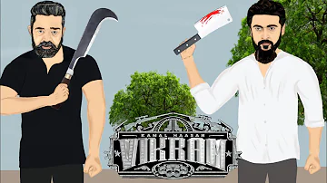 Vikram episode 1|| kamal hassan ,surya ,karthi,ni animation