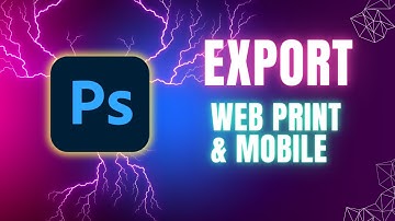 Exporting for Different Media Photoshop 2024 Optimizing Images for Web, Print, and More