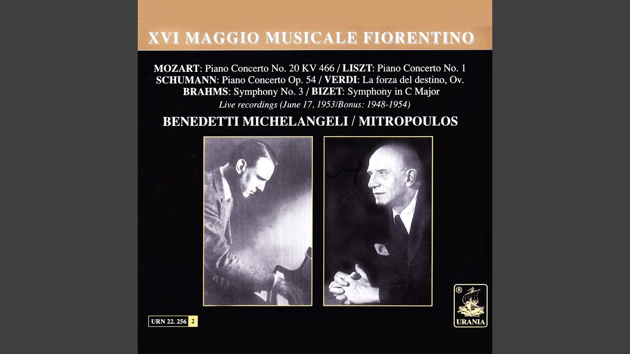 Guarda Piano Concerto No. 2 in D Minor, K. 466: III. Rondo: Allegro assai su YouTube