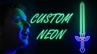 Building Zelda's Master Sword - Custom 3D Printed Neon Sign