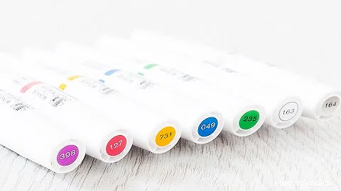 Winsor & Newton Pigment Marker Review Part I