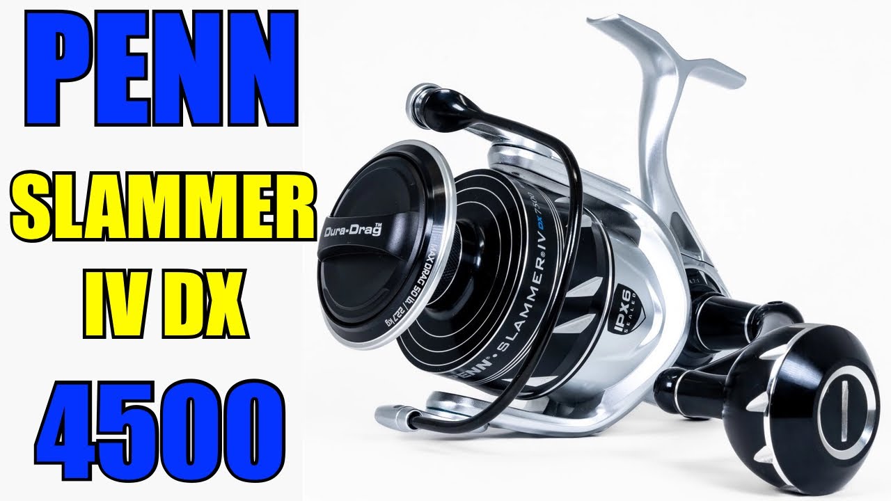 Penn SLAIV4500DX Slammer IV DX 4500 Spinning Reel Review | J&H 