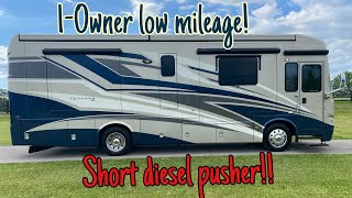 Short Luxury Diesel Pusher! Just arrived 2020 Newmar Ventana 3407 only! $239,995