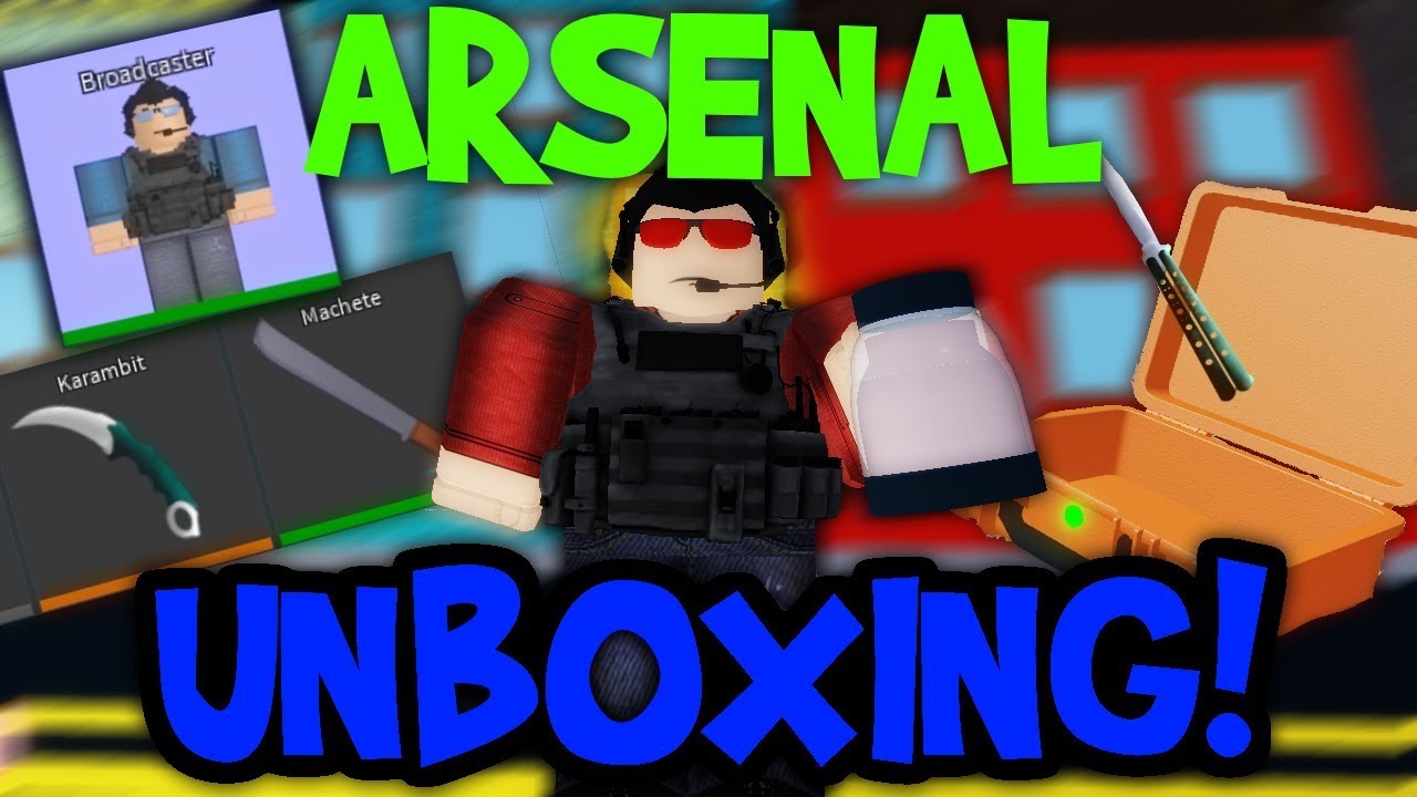 We Got An Unusual And Knives 30k Arsenal Unboxing Youtube - all knives in arsenal roblox youtube