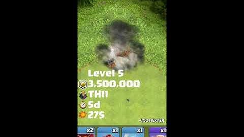 Giant Bomb All Levels + Animation   Cost + TH Level + Time + Damage | Clash of Clans