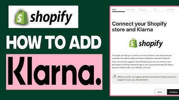 How To Add Klarna Payments On Shopify