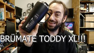 Huge BruMate coffee mug review