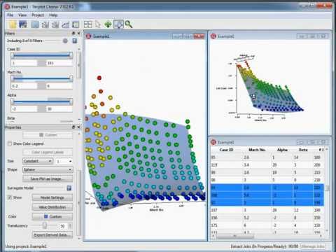 Tecplot Chorus Simulation Example: Modeling System Behavior via Surrogate Models