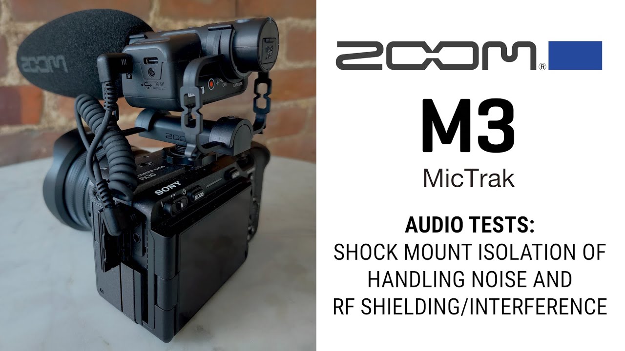 Zoom M3 MicTrak Stereo Shotgun Microphone/Recorder Review