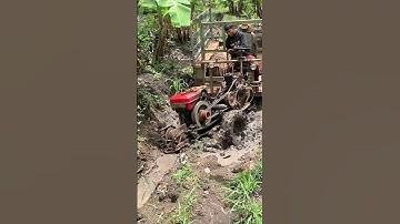 #shorts review phần 2 xe công nông cầu đẩy lùi trong đầm lầy và cái kết #shortvideo #short