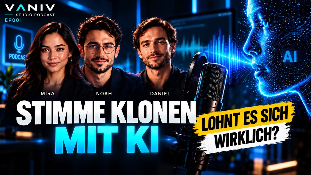 VANIV Studio Podcast EP001 über Voice Cloning