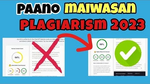 Paano Maiwasan ang Plagiarism | Paano Alisin ang PLAGIARISM