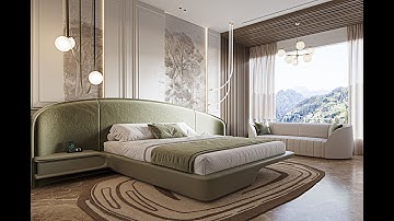 3D Bedroom Walkthrough | Modern Cozy Interior Design