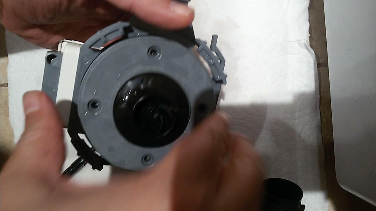 How to repair whirlpool dishwasher circulation pump YouTube