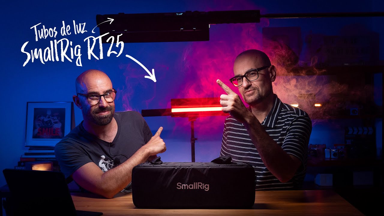 Ideas para iluminar con tubos de luz: probamos los nuevos SmallRig RT25 ...