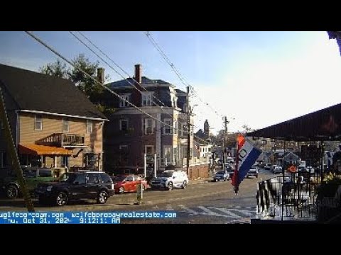 Wolfeboro Real Estate live cam on Main Street Wolfeboro, NH Lake Winnipesaukee