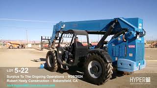 2014 Terex/Genie Telehandler GTH-1056 - Robert Heely Construction - September 26, 2024